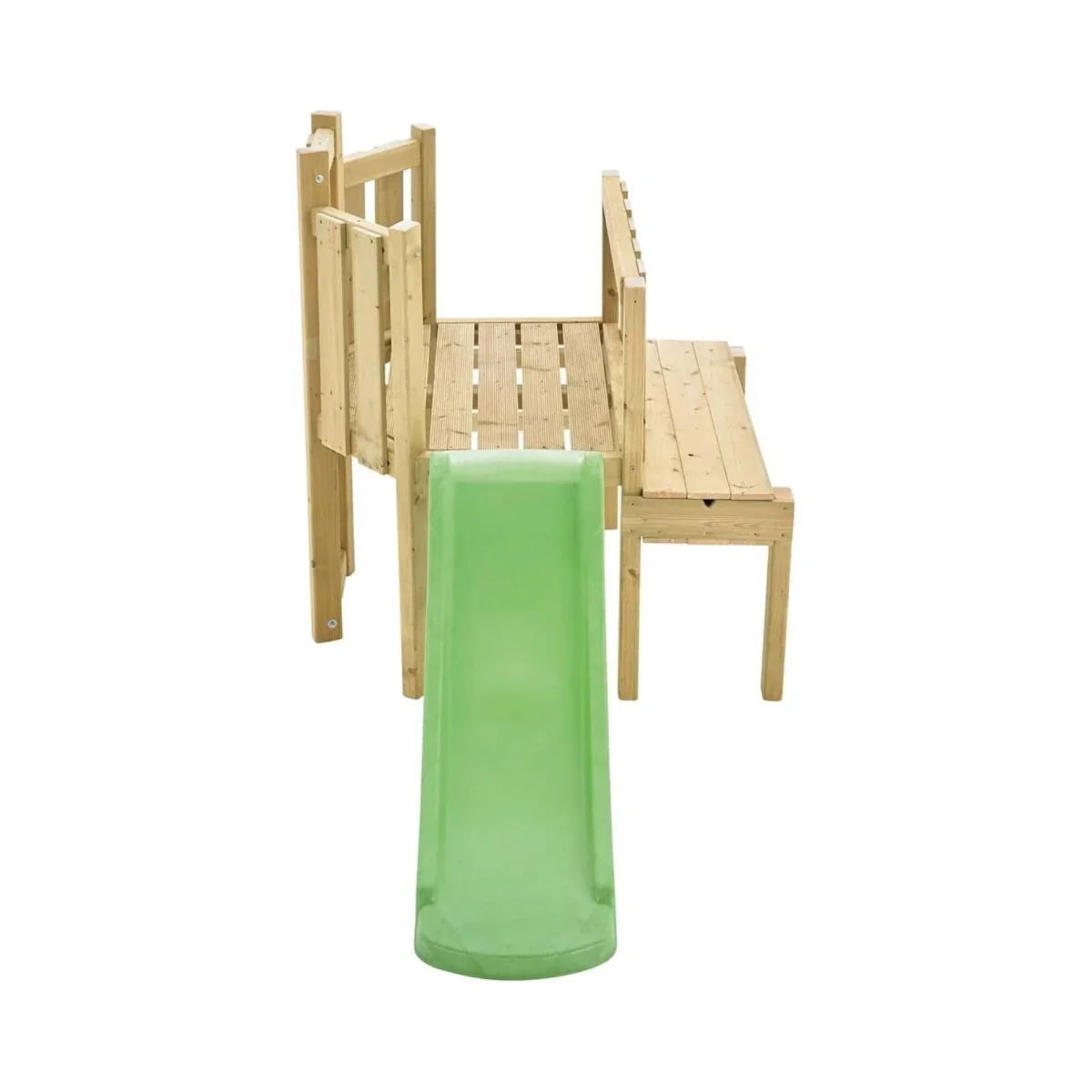 TP Forest Wooden Climbing Frame with Slide - Image 2