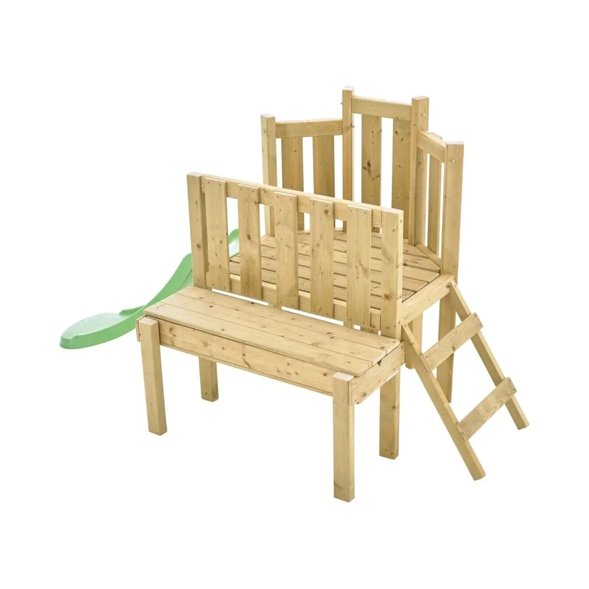 TP Forest Wooden Climbing Frame with Slide - Image 4
