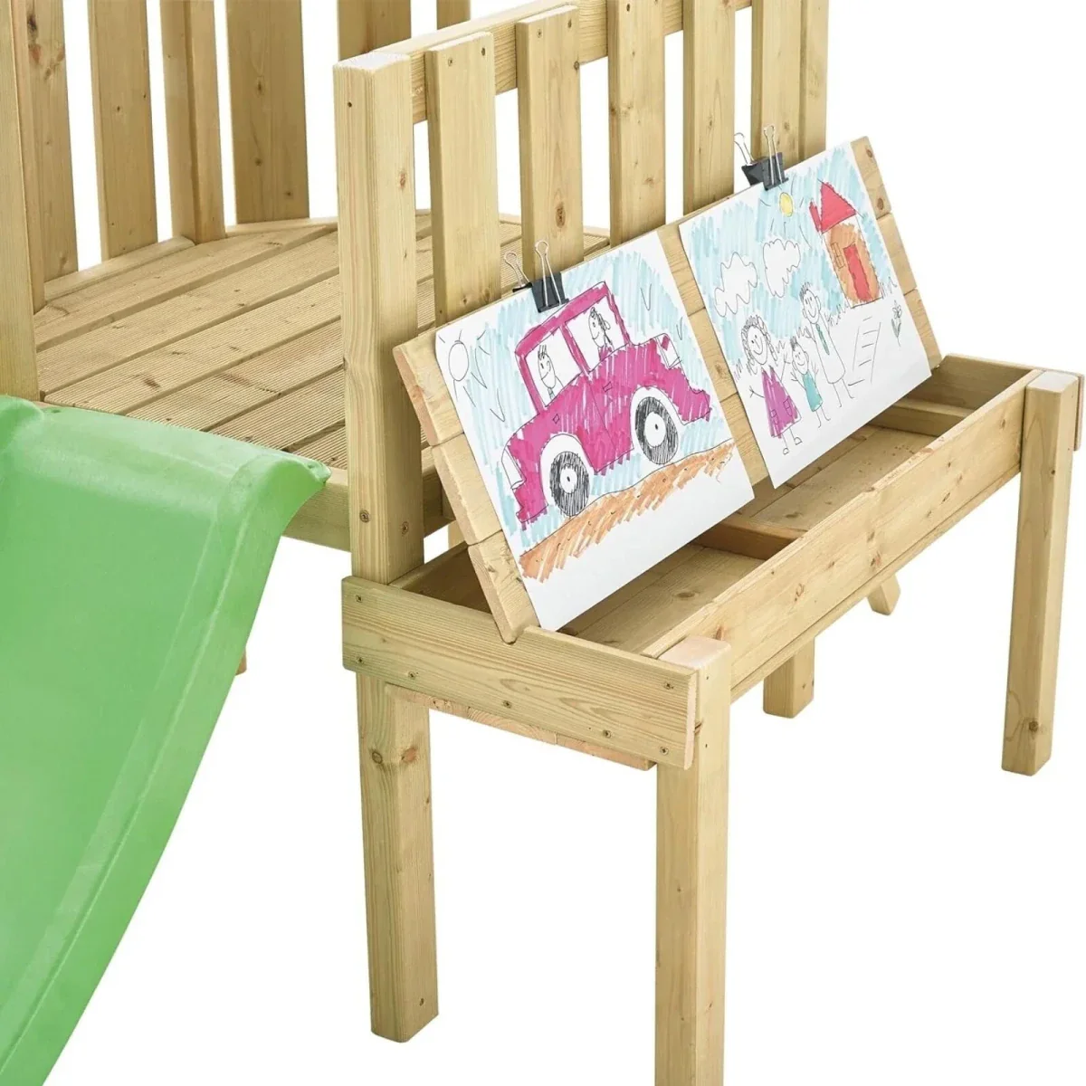 TP Forest Wooden Climbing Frame with Slide - Image 5