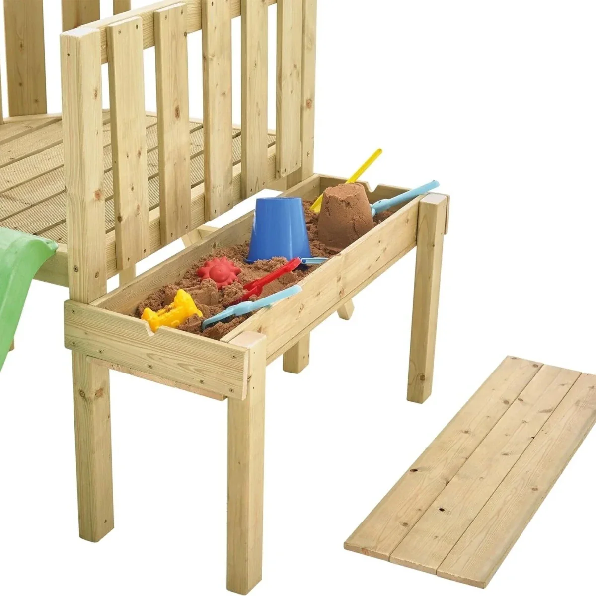 TP Forest Wooden Climbing Frame with Slide - Image 6