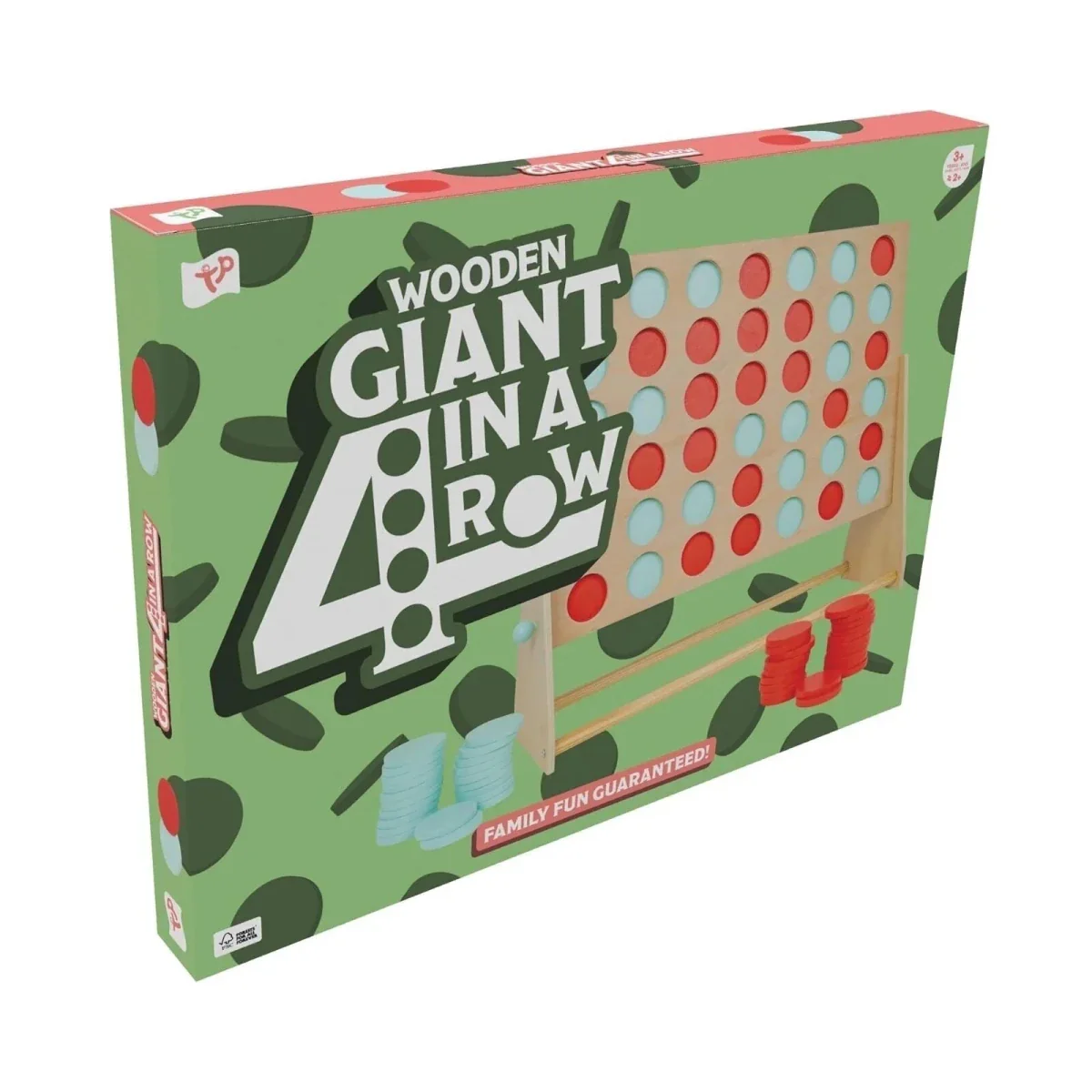 TP Giant Wooden 4-in-1 Row Game - Image 9