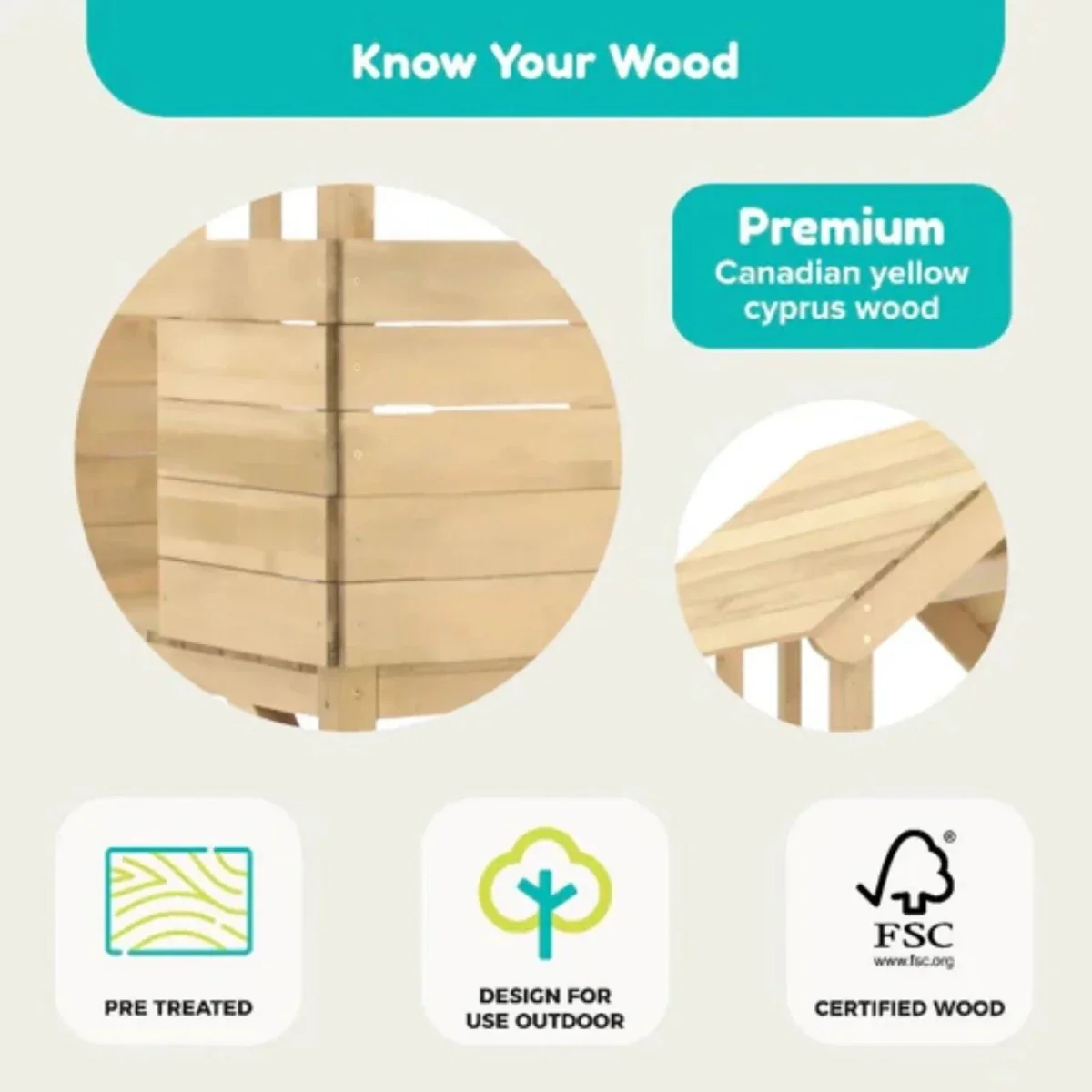 TP Treehouse Set with Slide & Bluey Quadpod Single Swing - Image 13