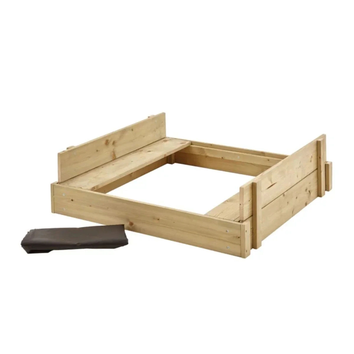 TP Wooden Lidded Sandpit - Image 5