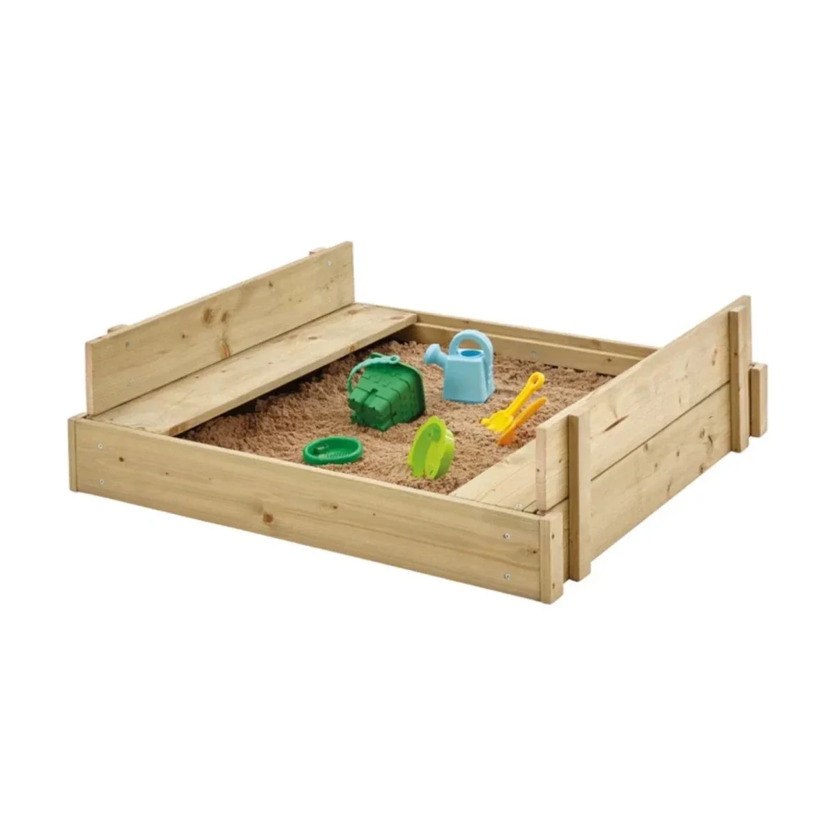 TP Wooden Lidded Sandpit - Image 7