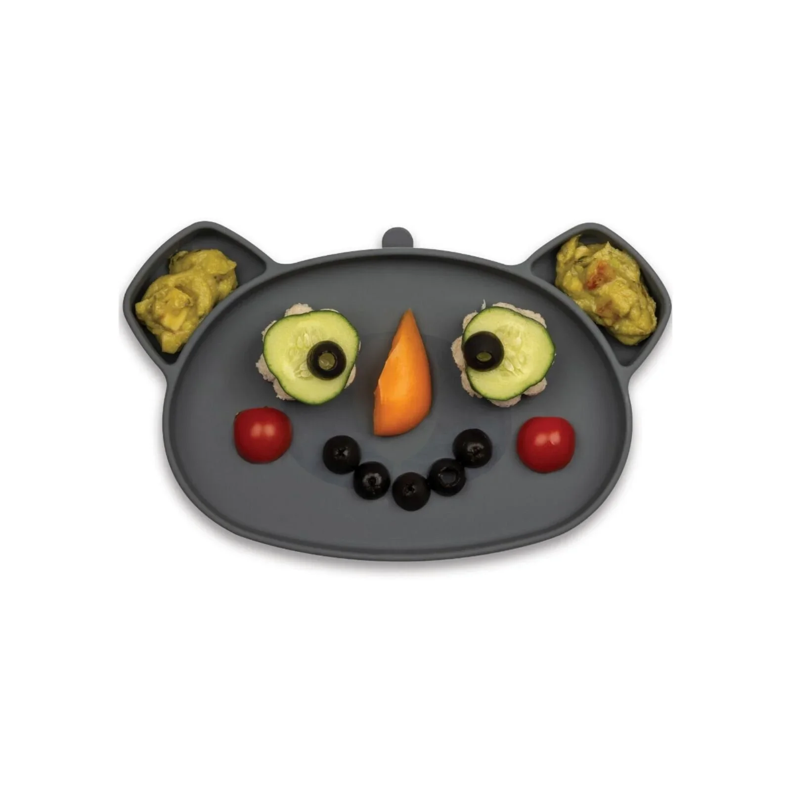 TUM TUM Silicone Weaning Bowl & Spoon Set Kev Koala - Grey - Image 5
