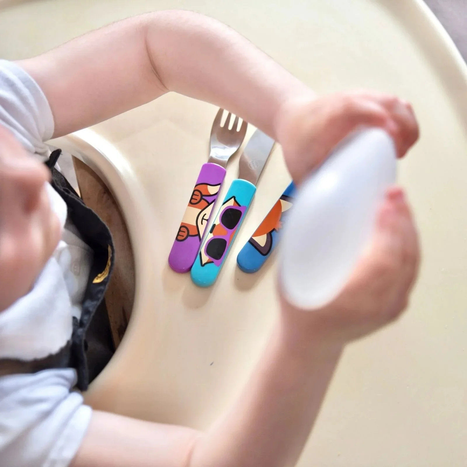 TUM TUM Travel Cutlery Set with Case - Felicity Fox - Image 5