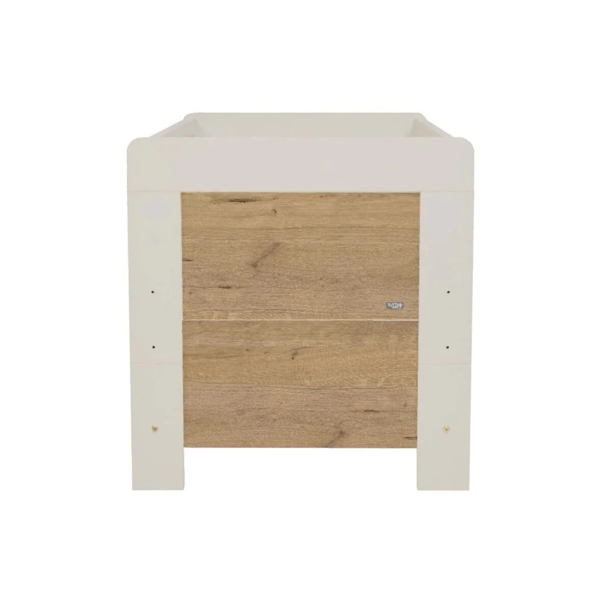 Tutti Bambini Alba Cot Bed - White Sand / Distressed Oak - Image 10