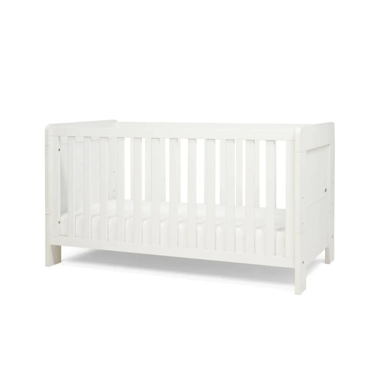 Tutti Bambini Alba Cot Bed - Essentials White - Image 2