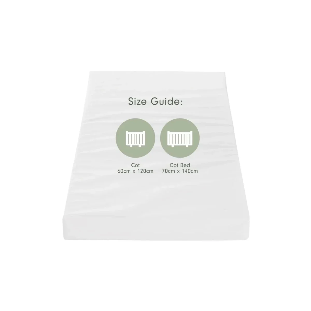 Tutti Bambini Eco Fibre Deluxe Cot Bed Mattress 70x140cm - Image 4