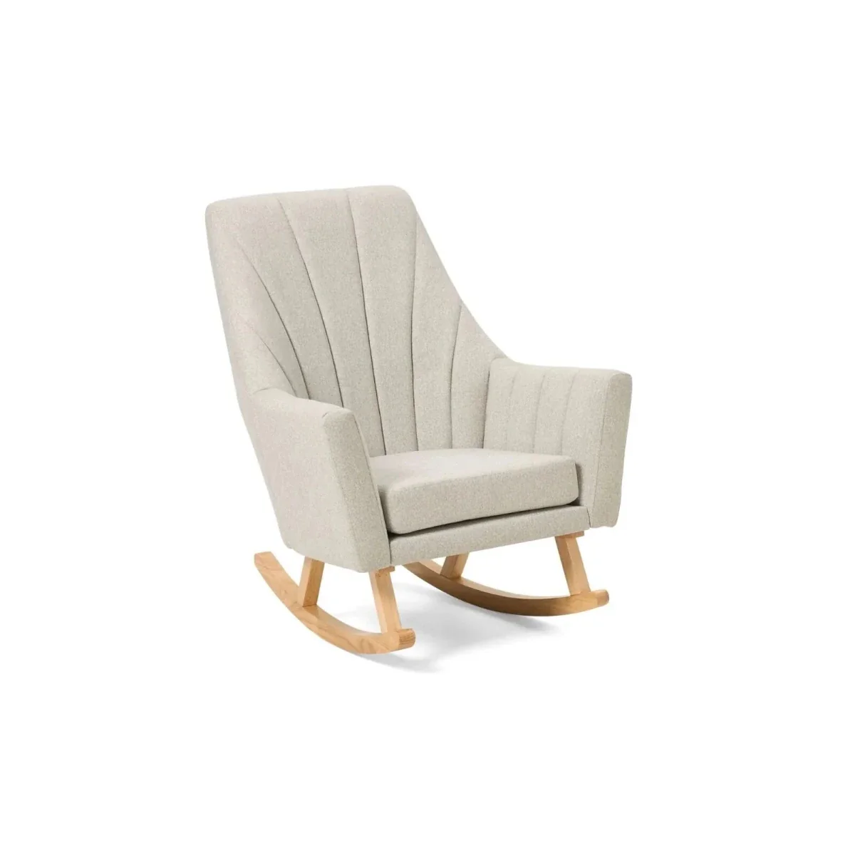 Tutti Bambini Jonah Rocking Chair & Foot Stool - Pebble - Image 6