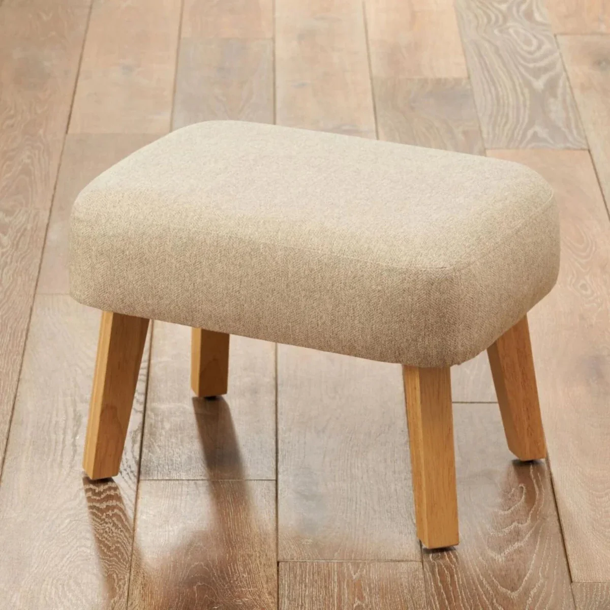 Tutti Bambini Jonah Rocking Chair & Foot Stool - Stone - Image 5