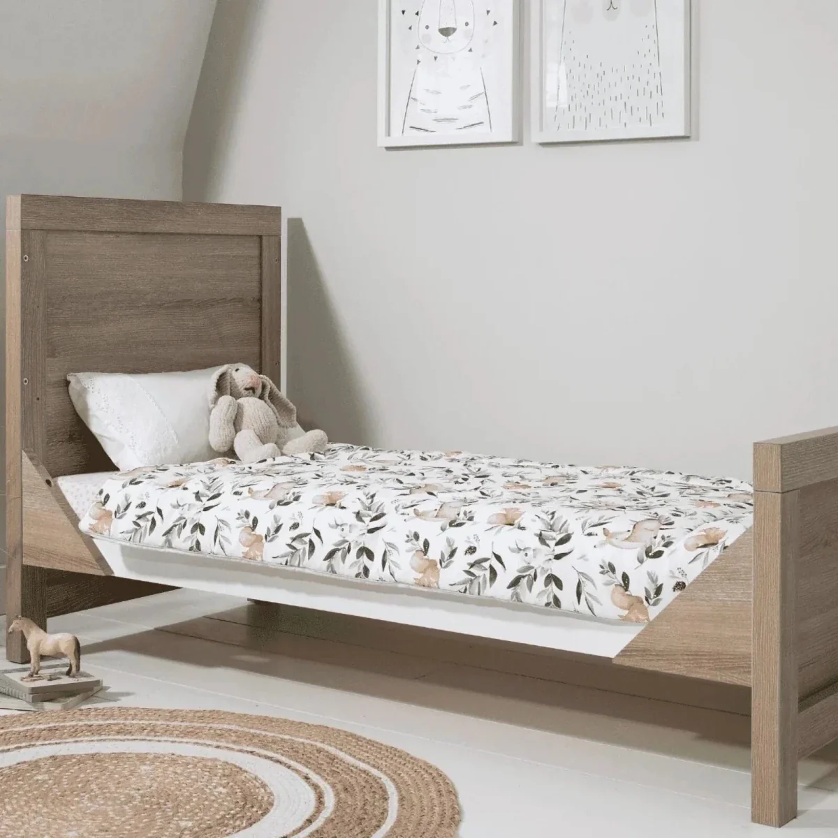 Tutti Bambini Modena 2 pcs Room Set - White/Oak - Image 13