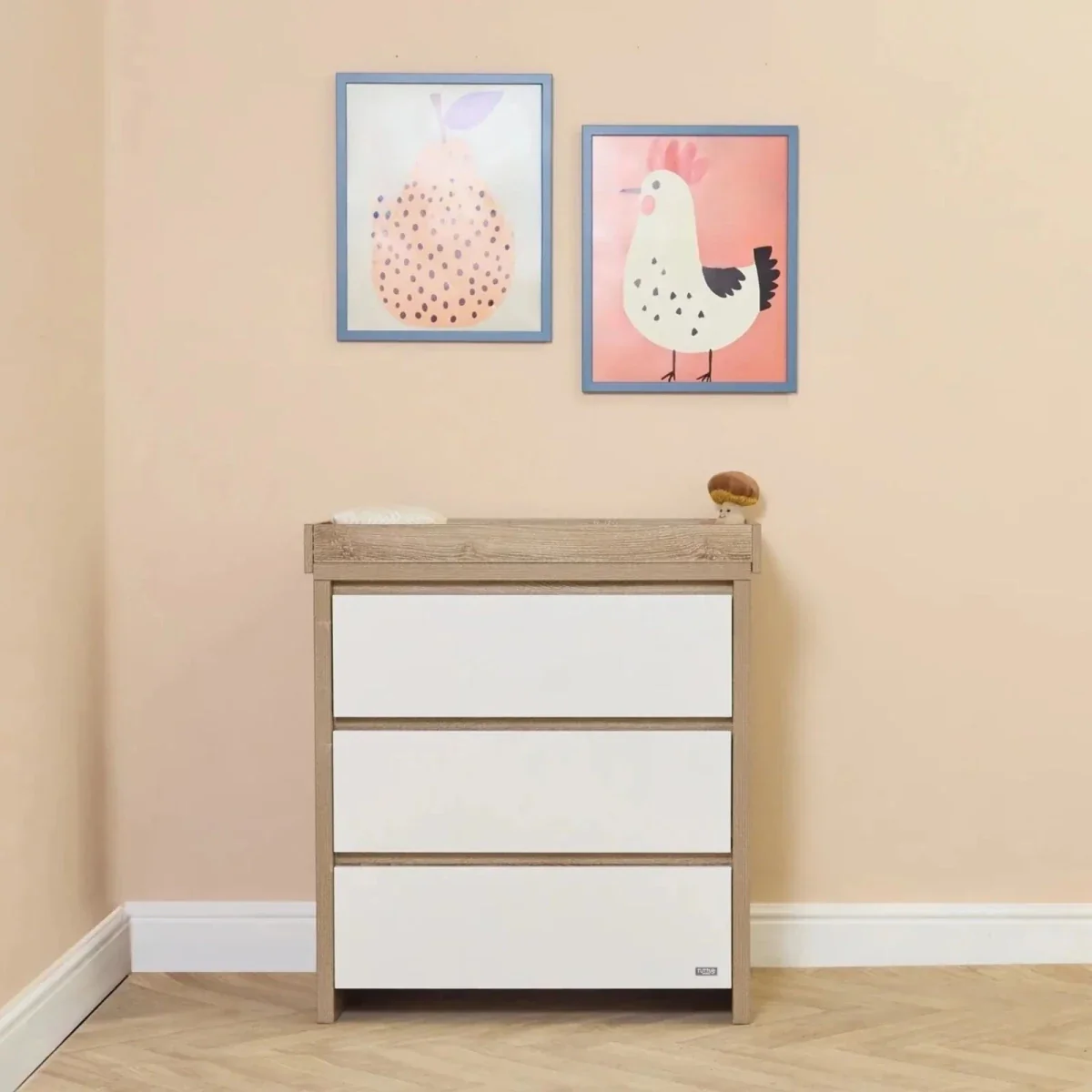 Tutti Bambini Modena 2 pcs Room Set - White/Oak - Image 4