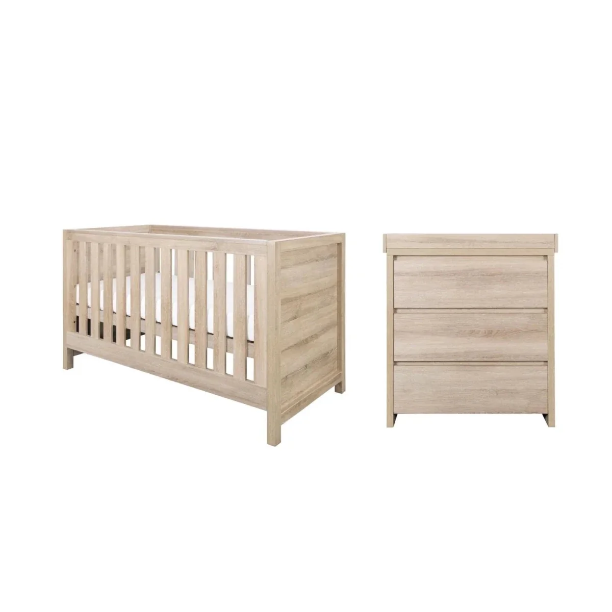 Tutti Bambini Modena 2 pcs Room Set - Oak - Image 2