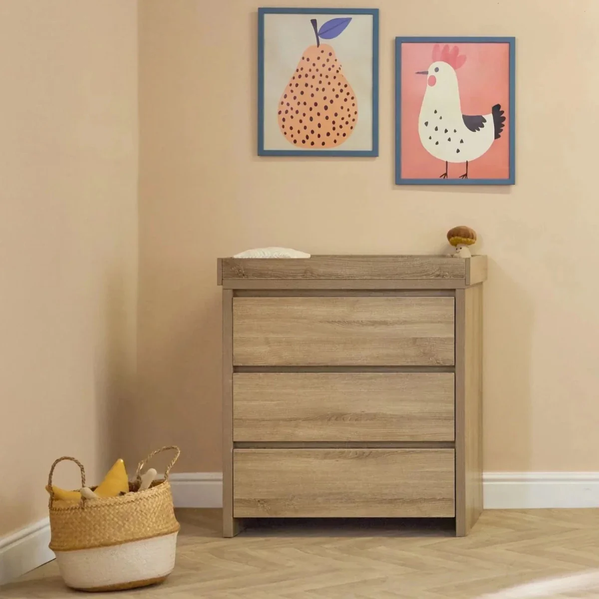 Tutti Bambini Modena 2 pcs Room Set - Oak - Image 4