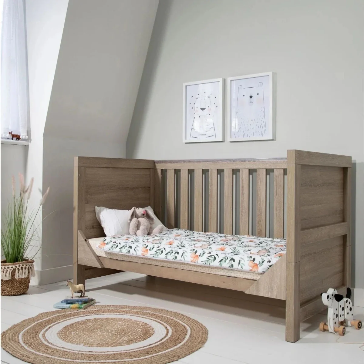 Tutti Bambini Modena 2 pcs Room Set - Oak - Image 6