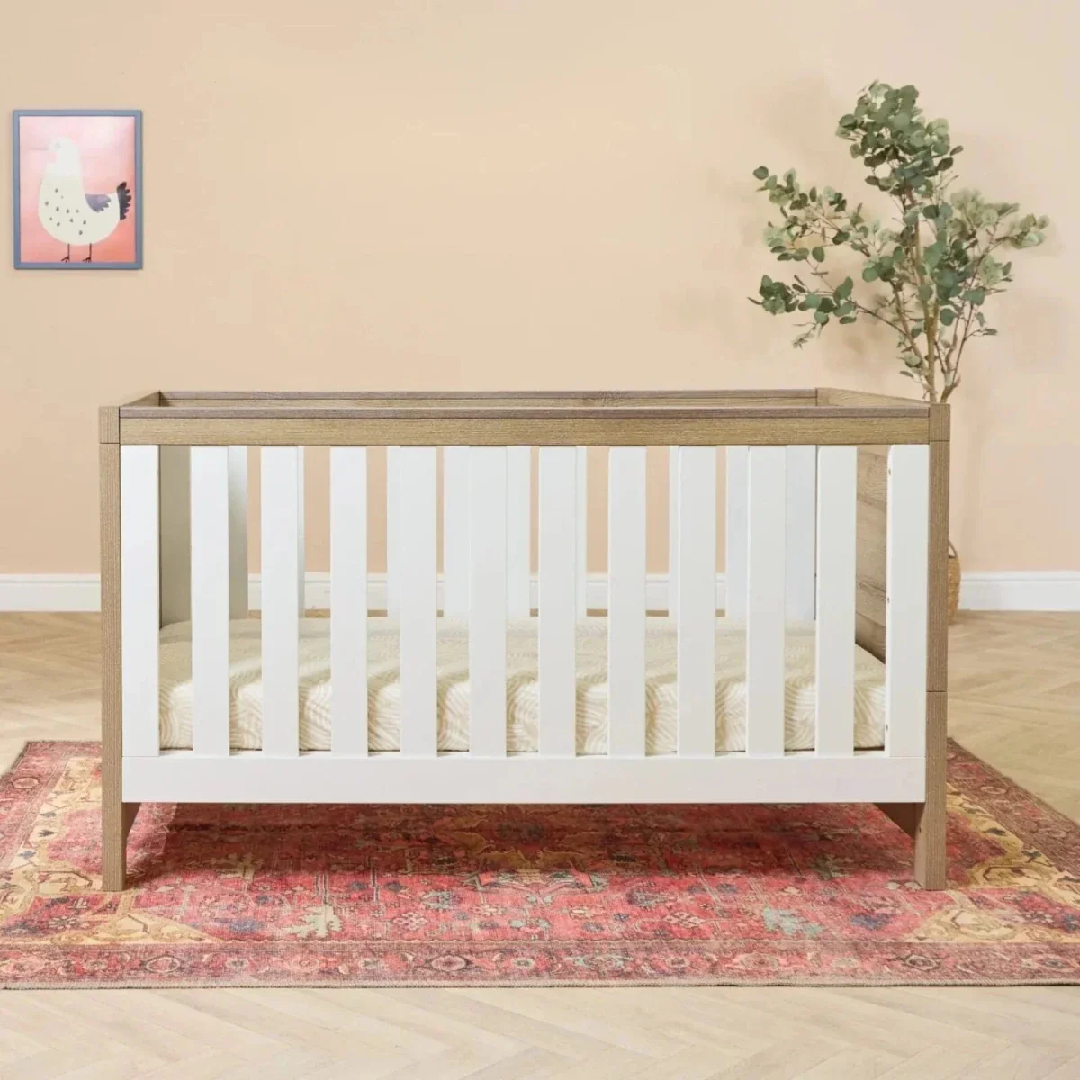 Tutti Bambini Modena 3 pcs Room Set - White/Oak - Image 3