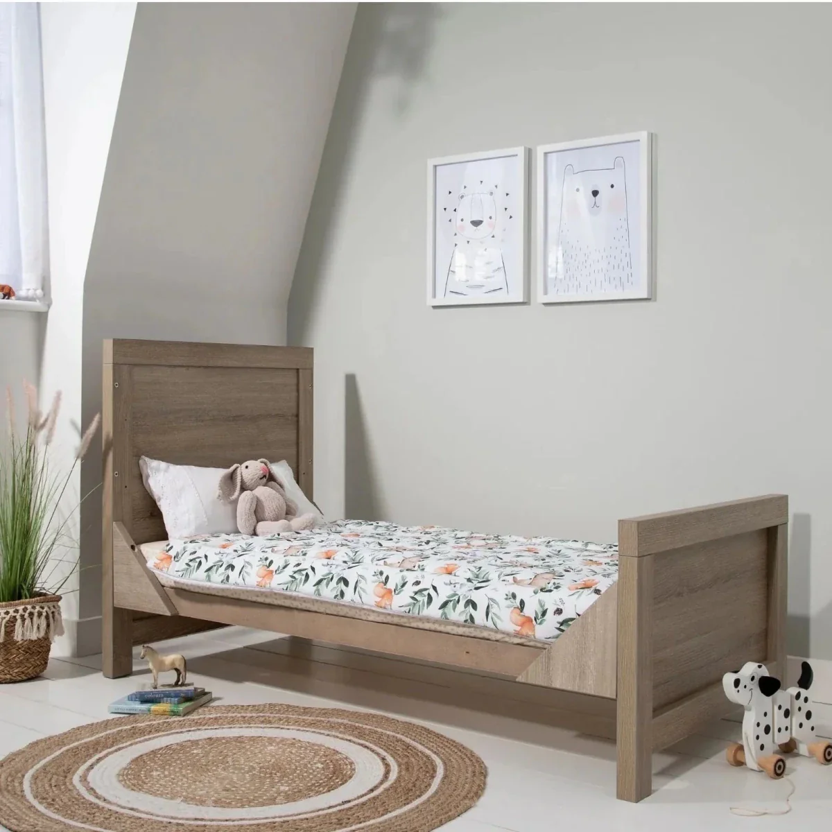 Tutti Bambini Modena 3 pcs Room Set - Oak - Image 17