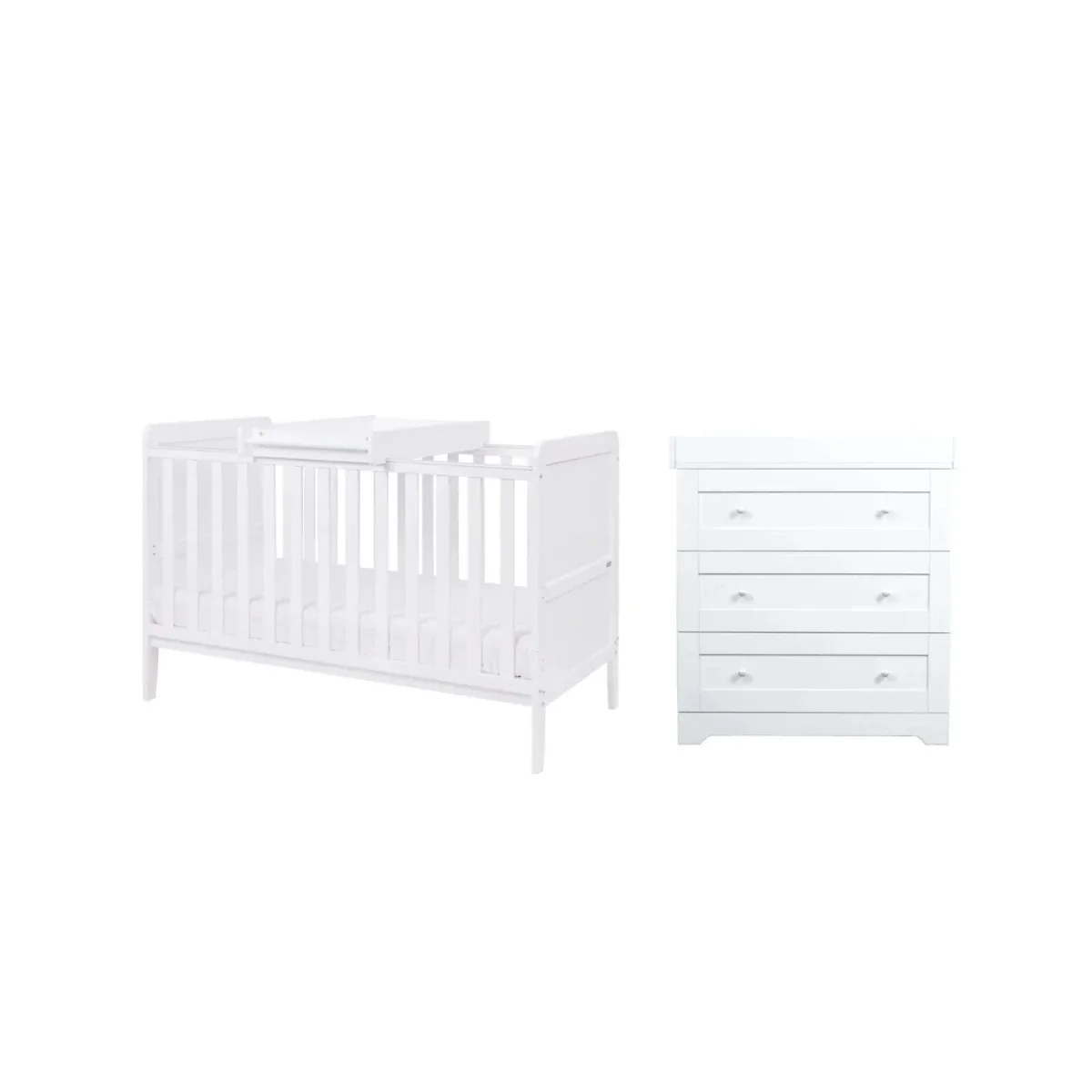 Tutti Bambini Rio 2 pcs Room Set - White - Image 2