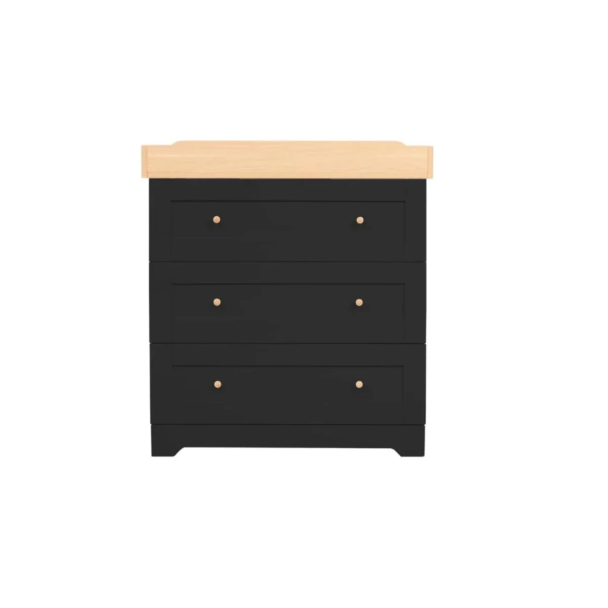 Tutti Bambini Rio Chest Changer - Slate/Honey Oak - Image 2