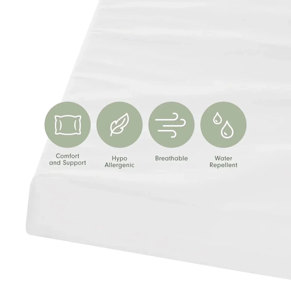 Tutti Bambini Rio Cot Bed with Cot Top Changer & Mattress - White - Image 10