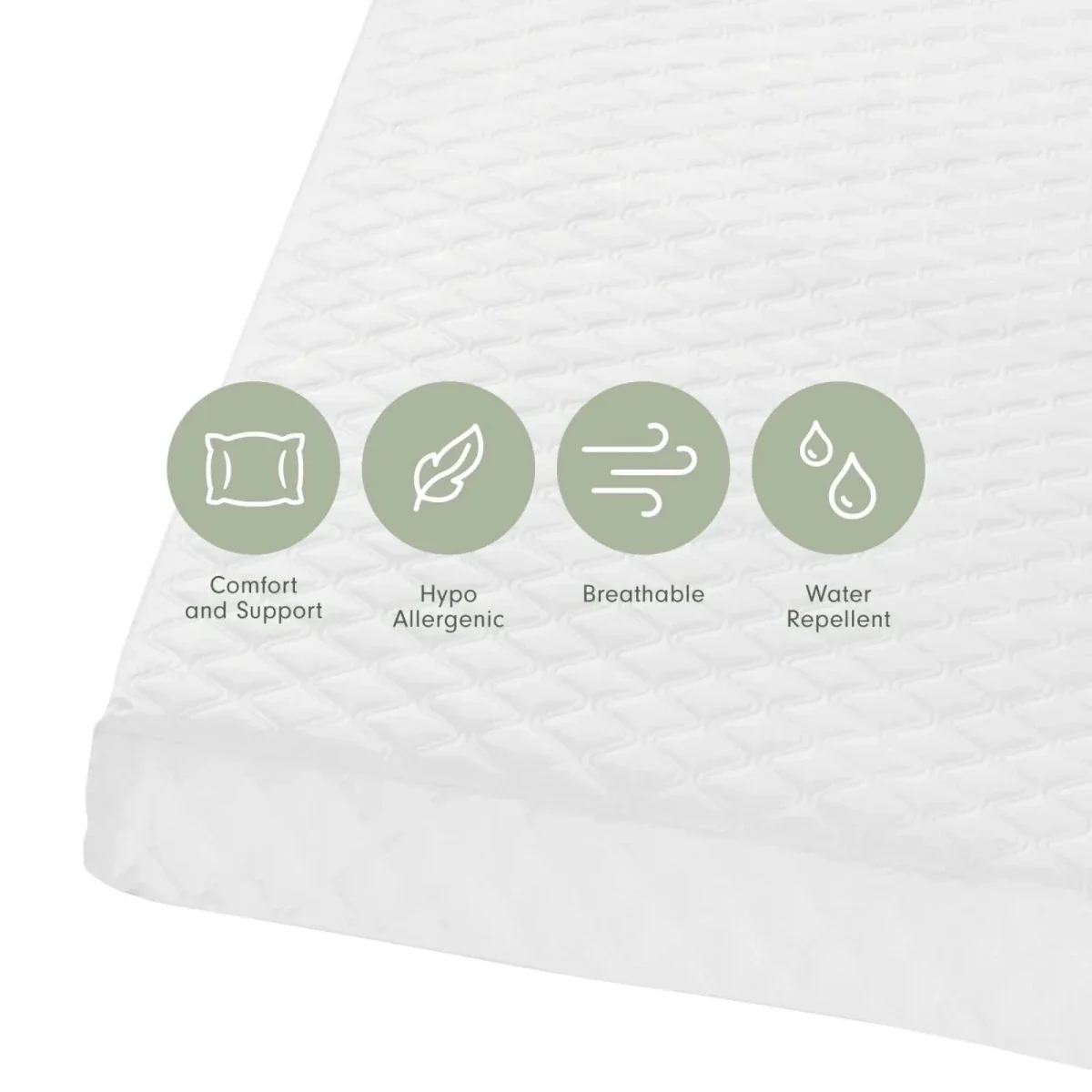 Tutti Bambini Sprung Cot Bed Mattress 70x140cm - Image 2