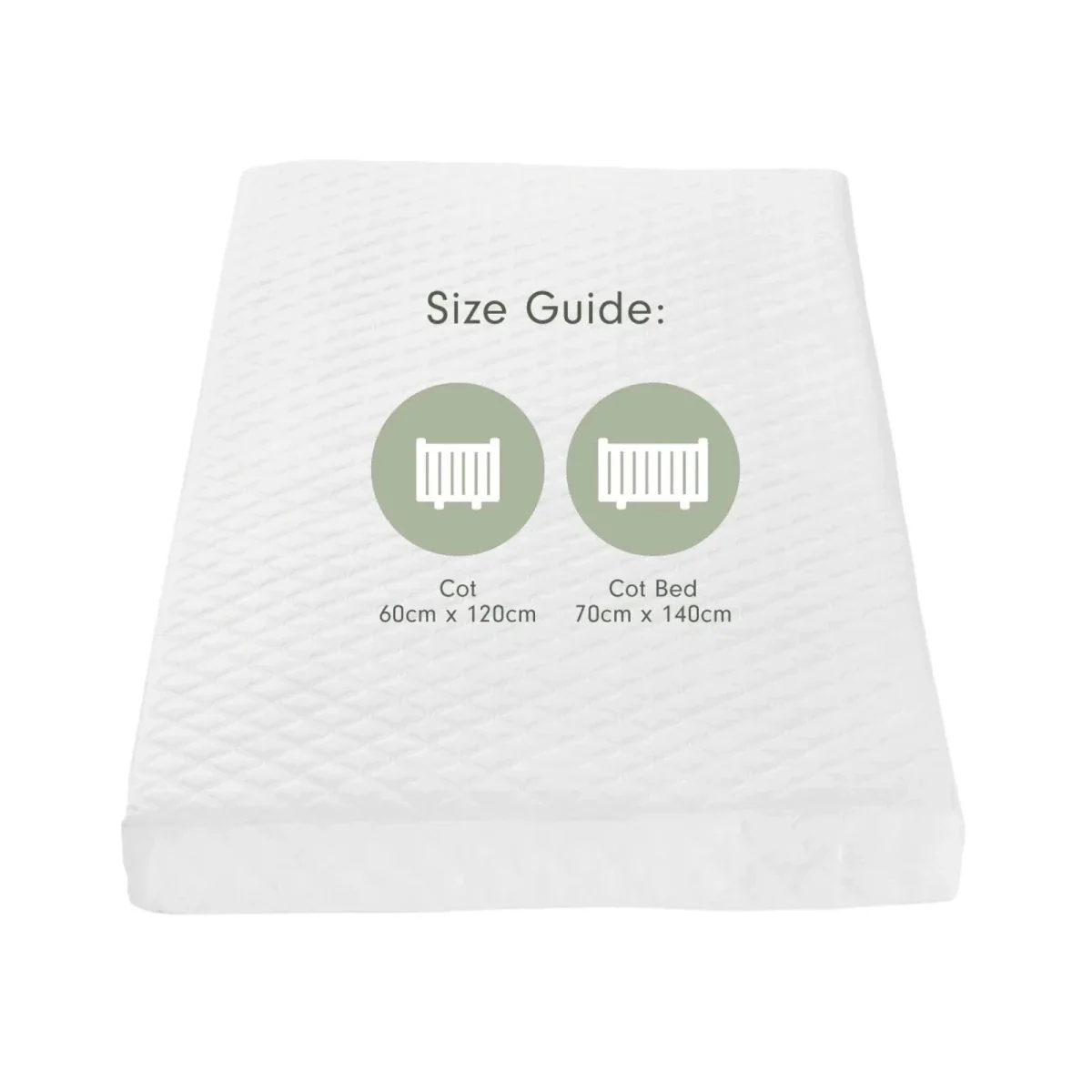 Tutti Bambini Sprung Cot Mattress 60x120cm - Image 5