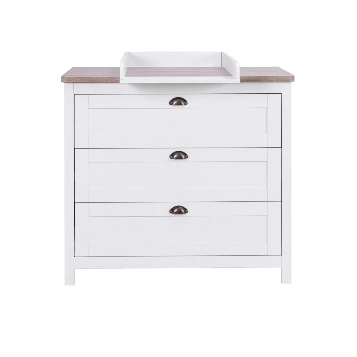 Tutti Bambini Verona 2 pcs Room Set - White/Oak - Image 12