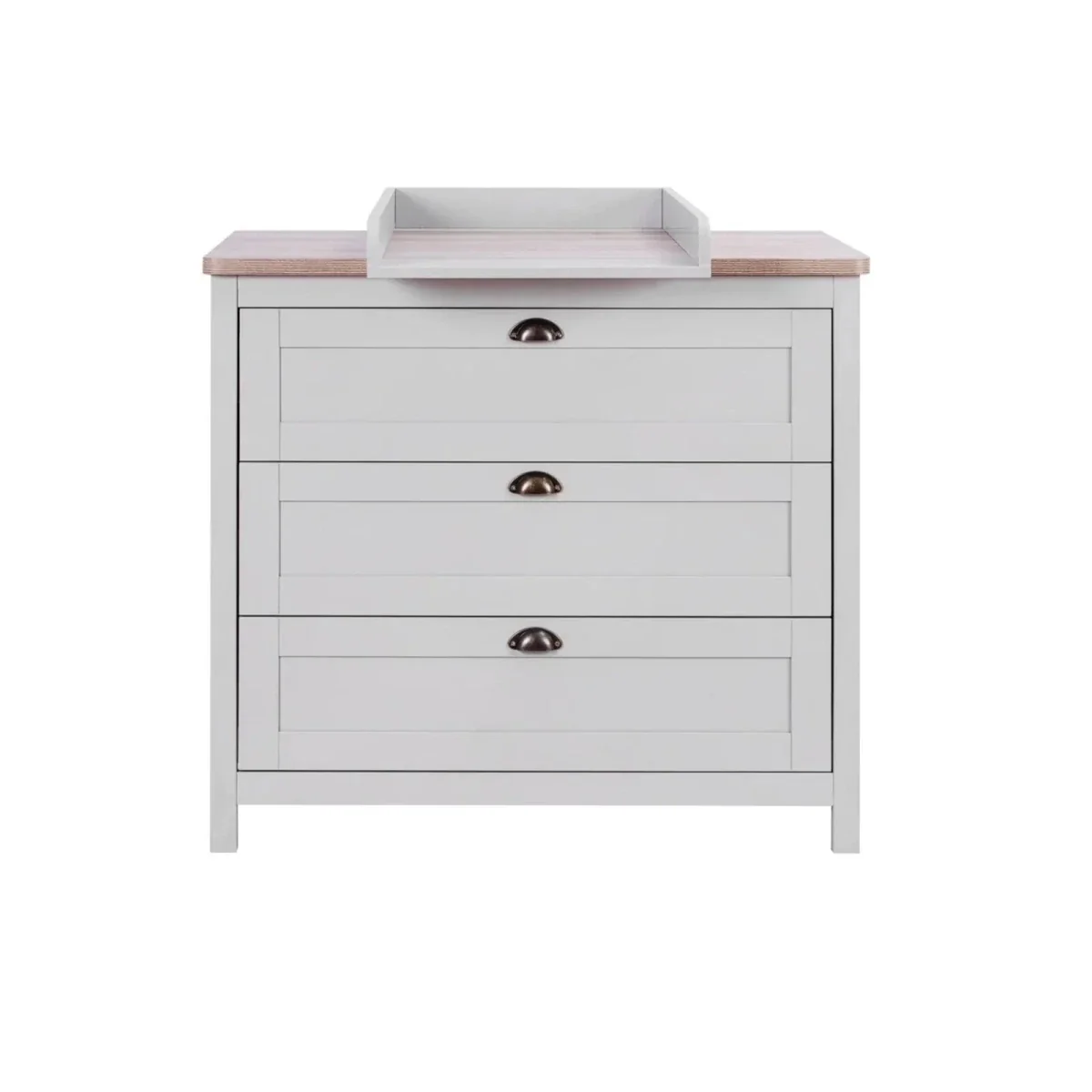 Tutti Bambini Verona 3 pcs Room Set - Dove Grey/Oak - Image 13