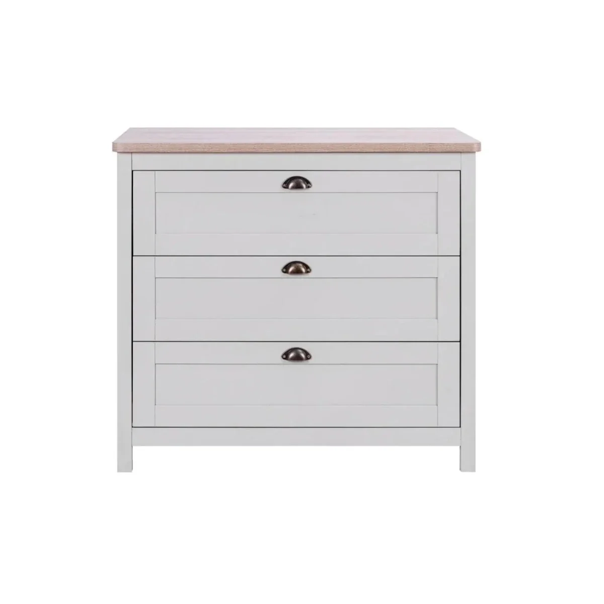 Tutti Bambini Verona 3 pcs Room Set - Dove Grey/Oak - Image 14