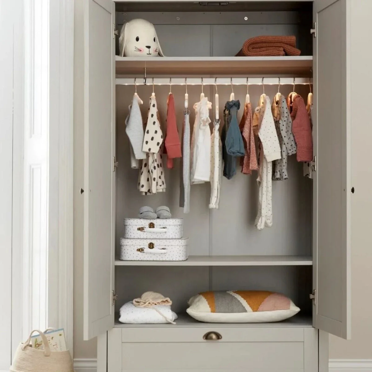 Tutti Bambini Verona 3 pcs Room Set - Dove Grey/Oak - Image 7