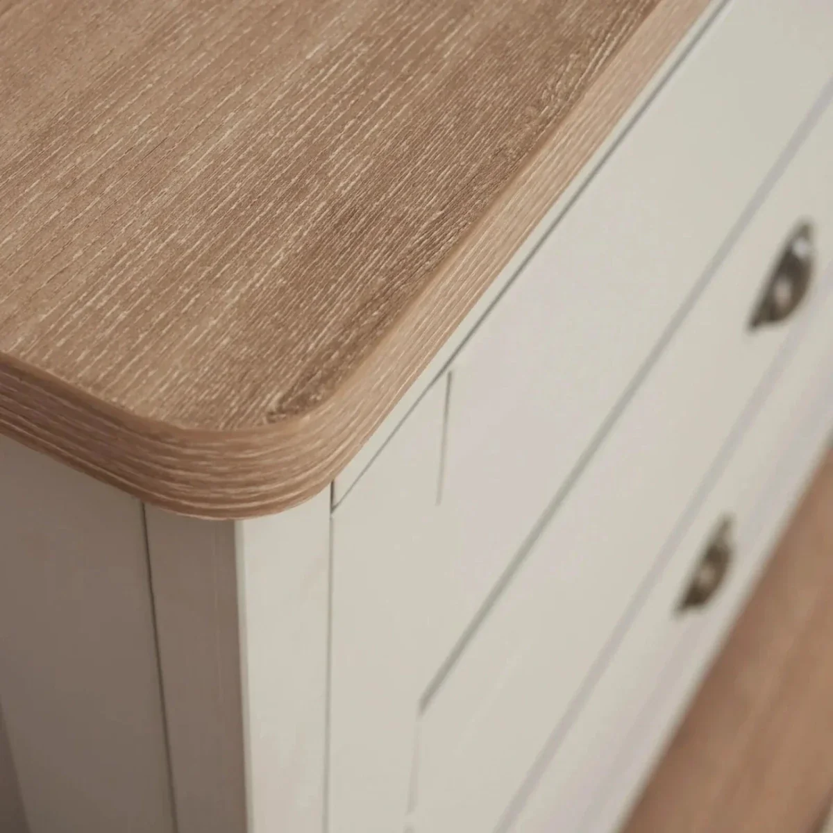 Tutti Bambini Verona Chest Changer - Dove Grey/Oak - Image 4