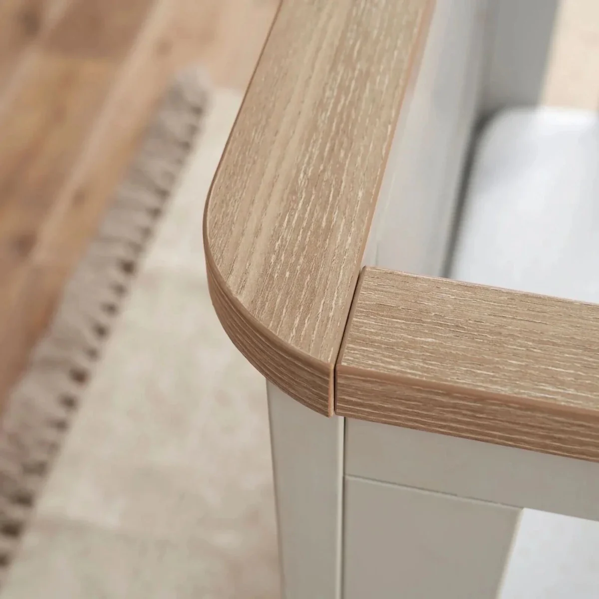 Tutti Bambini Verona Cot Bed - White/Oak - Image 5