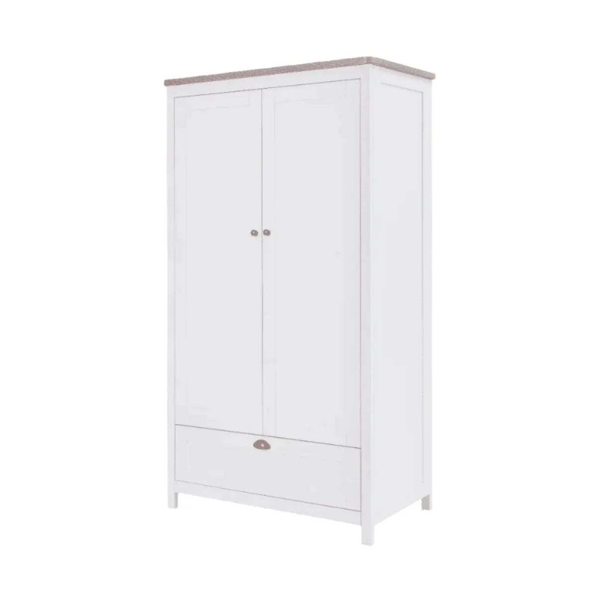 Tutti Bambini Verona Wardrobe - White/Oak - Image 7
