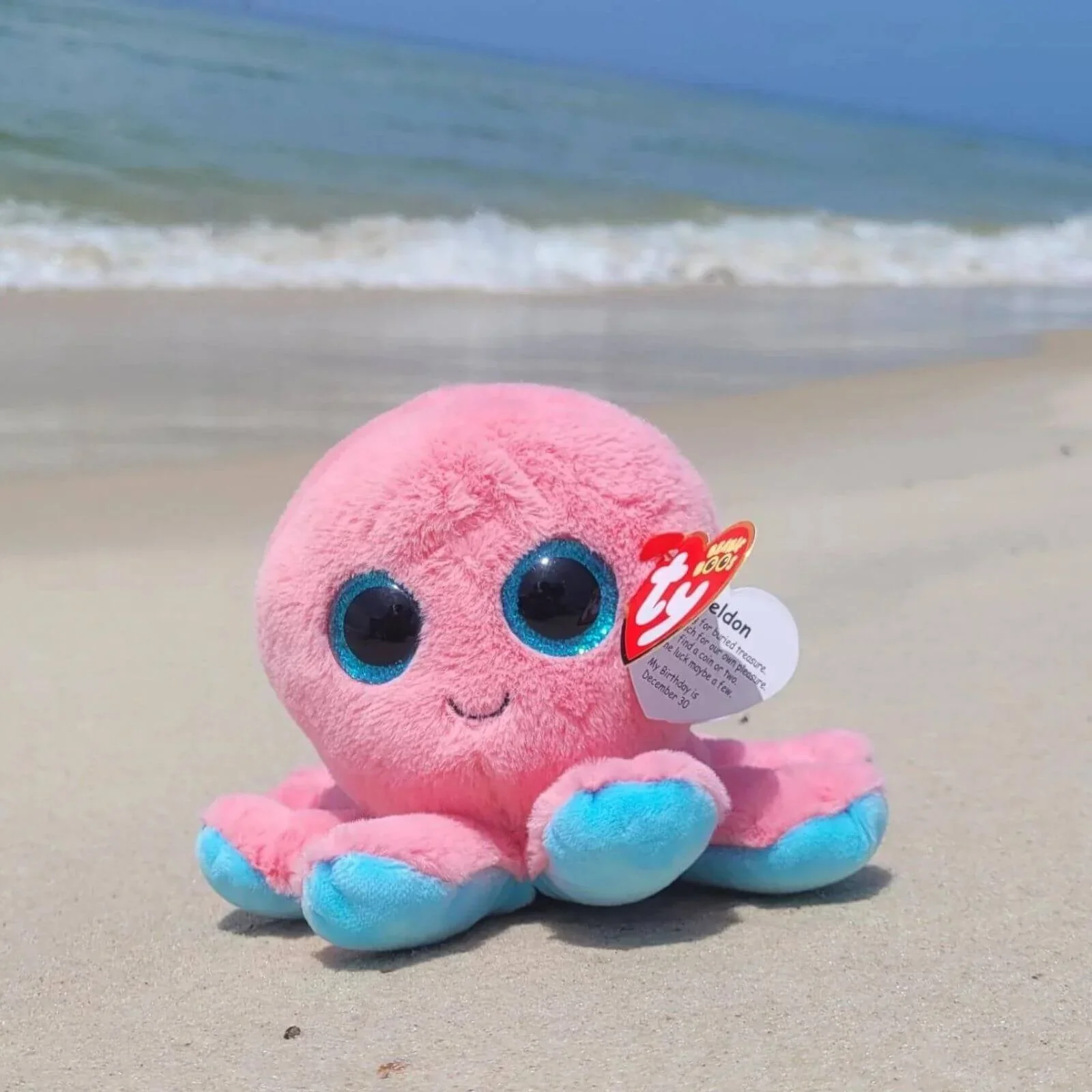 Ty Beanie Boo Octopus Sheldon - Image 2