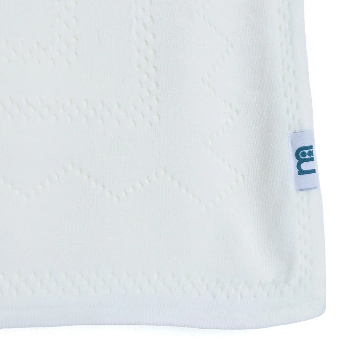 Mothercare Unisex 100% Cotton Blankets 90x100 cm - Ecru - Image 8