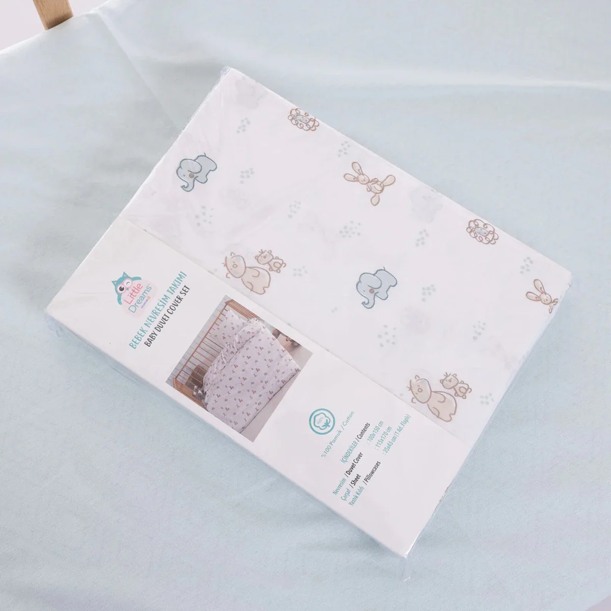 Unisex Duvet Cover Set Animal Print - Printed - Image 8