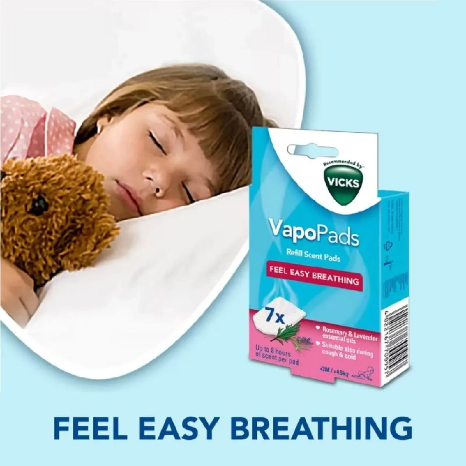 Vicks Rsmry & Lvndr Scent Pads - Image 2