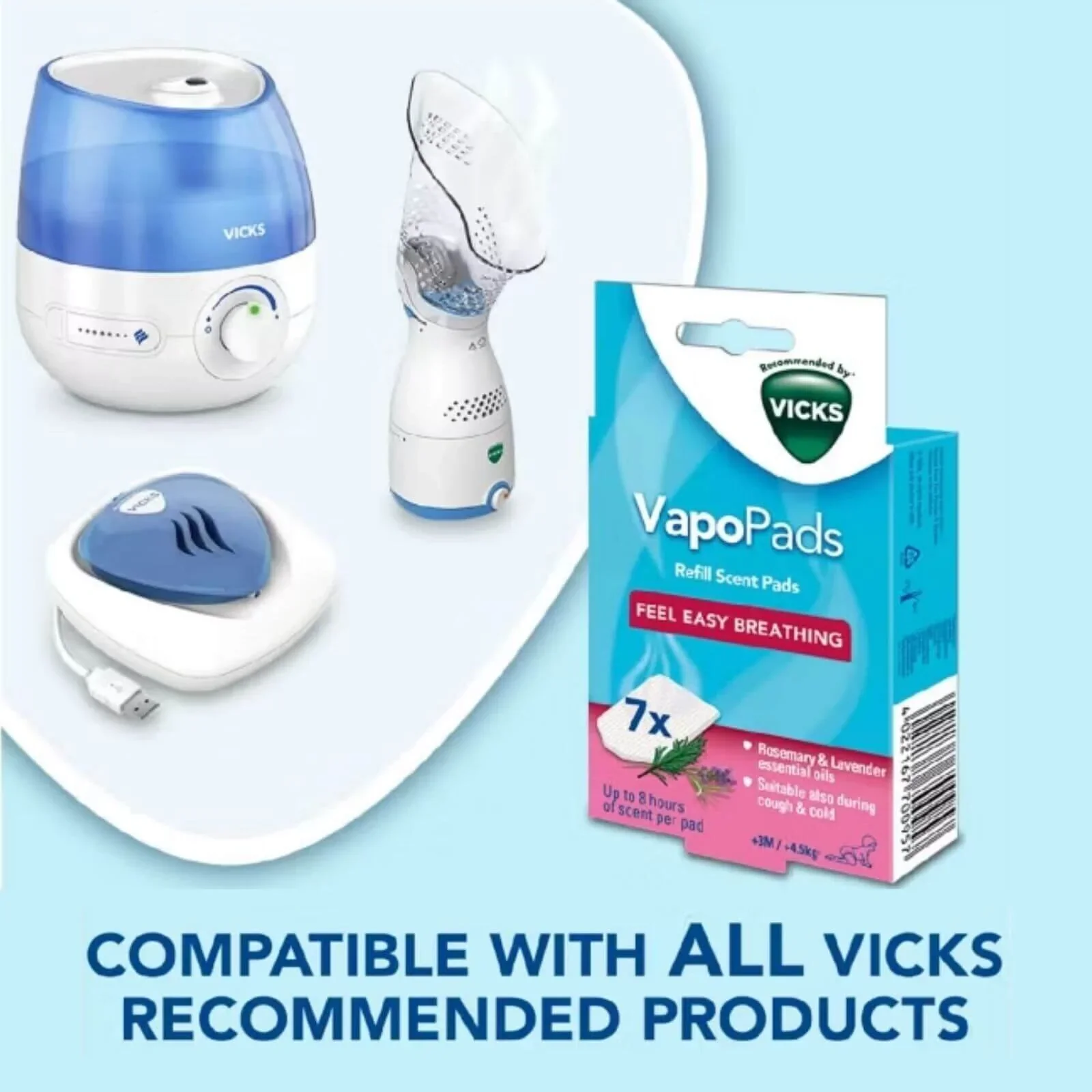 Vicks Rsmry & Lvndr Scent Pads - Image 4