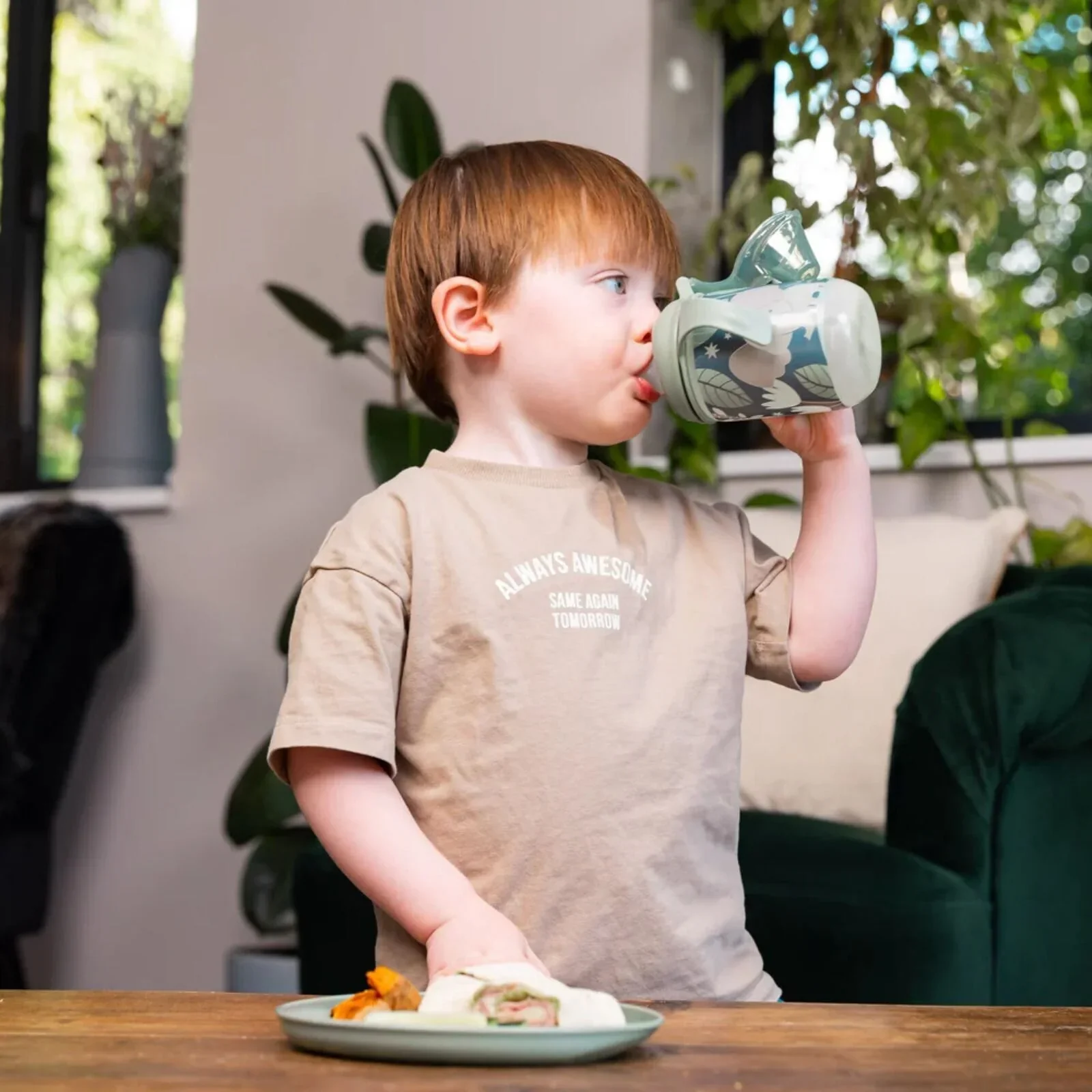 Vital Baby Hydrate Easy Sipper Cup 350ml - Jungle Glow - Image 6
