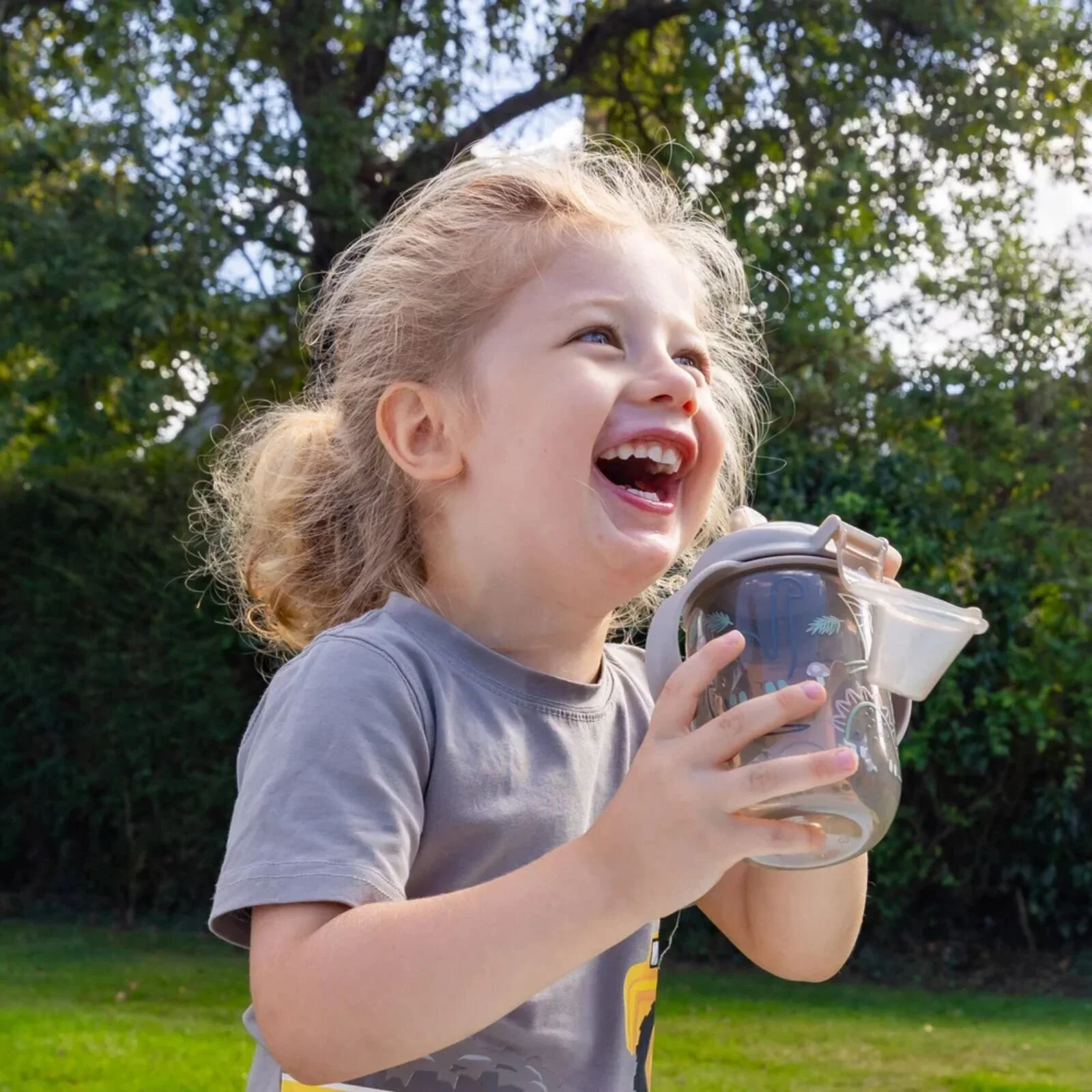 Vital Baby Hydrate Easy Sipper Cup 350ml - Natural Stone - Image 6