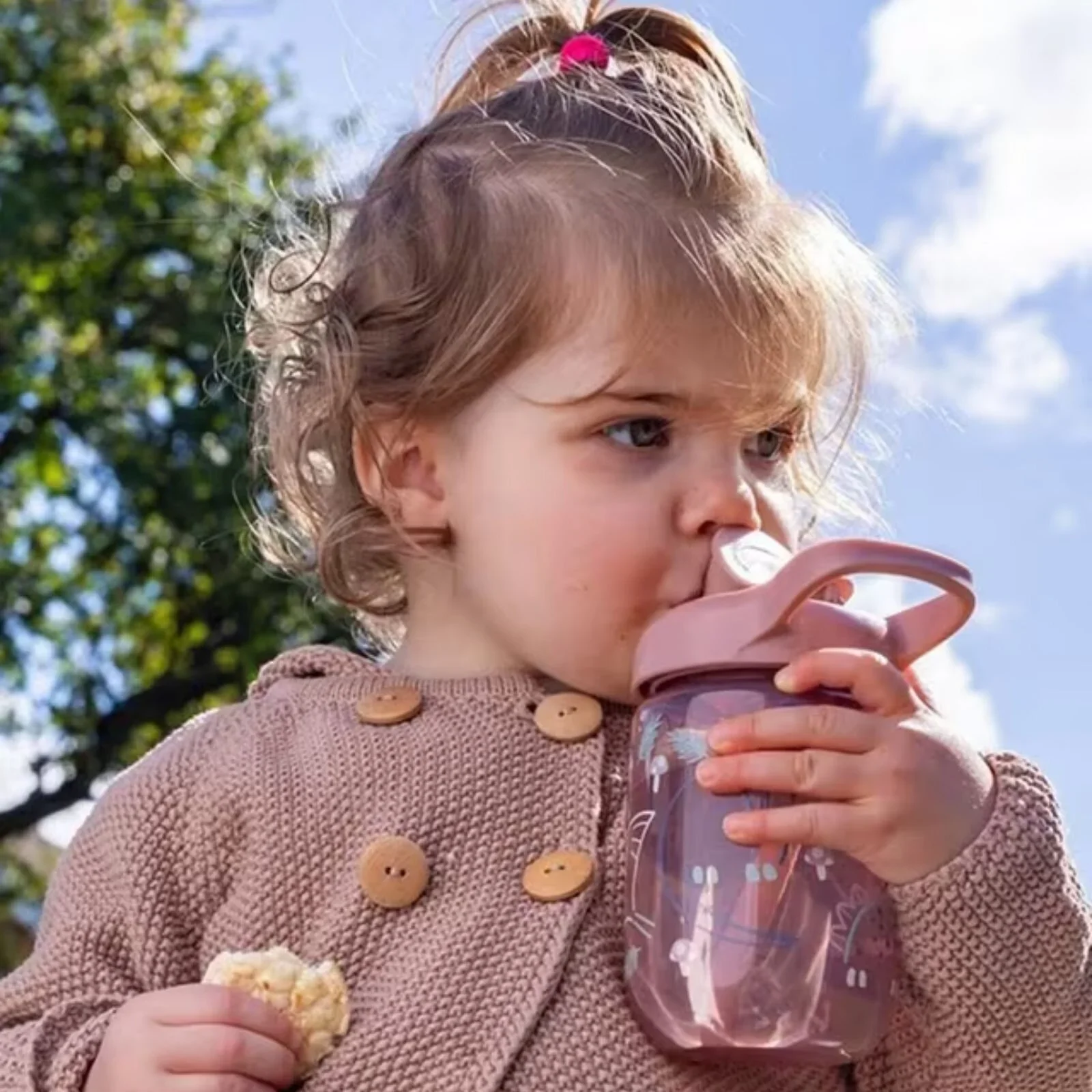 Vital Baby Hydrate Sippy Straw Cup 350ml - Natural Berry - Image 5