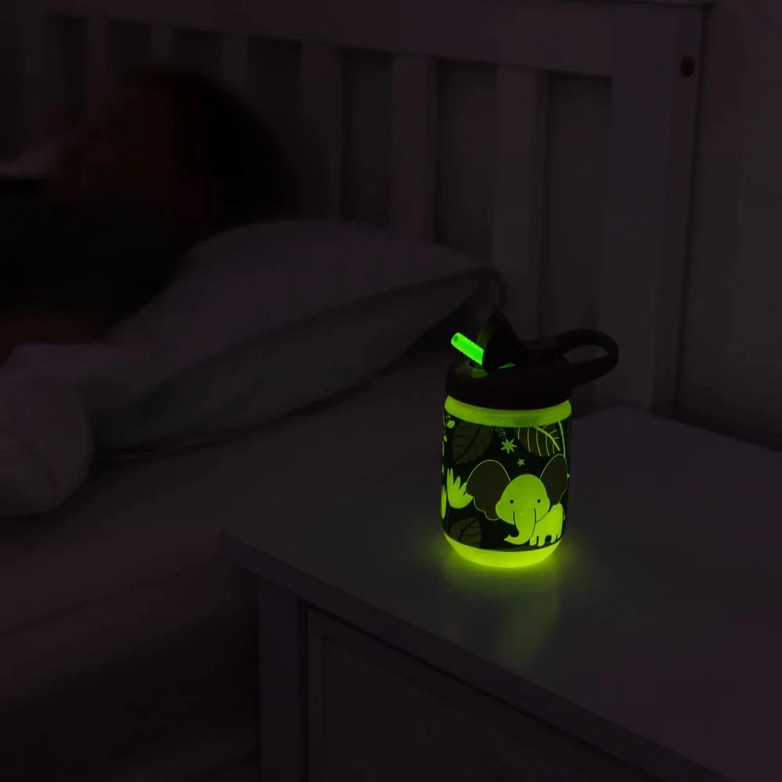 Vital Baby Hydrate Sippy Straw Cup 350ml - Woodland Glow - Image 3