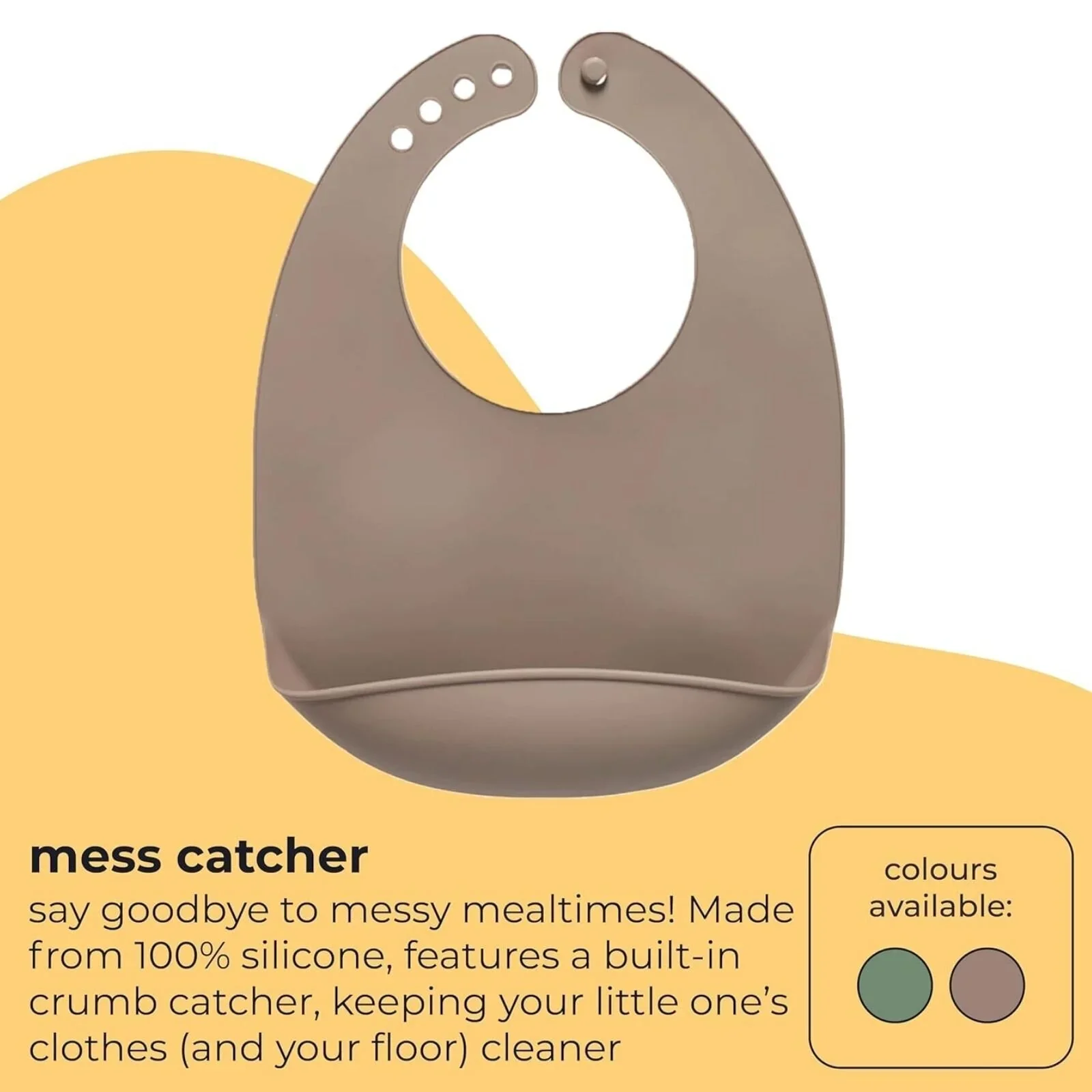 Vital Baby Nourish Mess Catcher - Natural Stone - Image 2