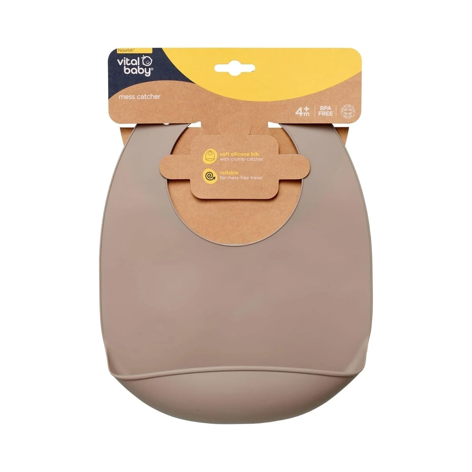 Vital Baby Nourish Mess Catcher - Natural Stone - Image 5