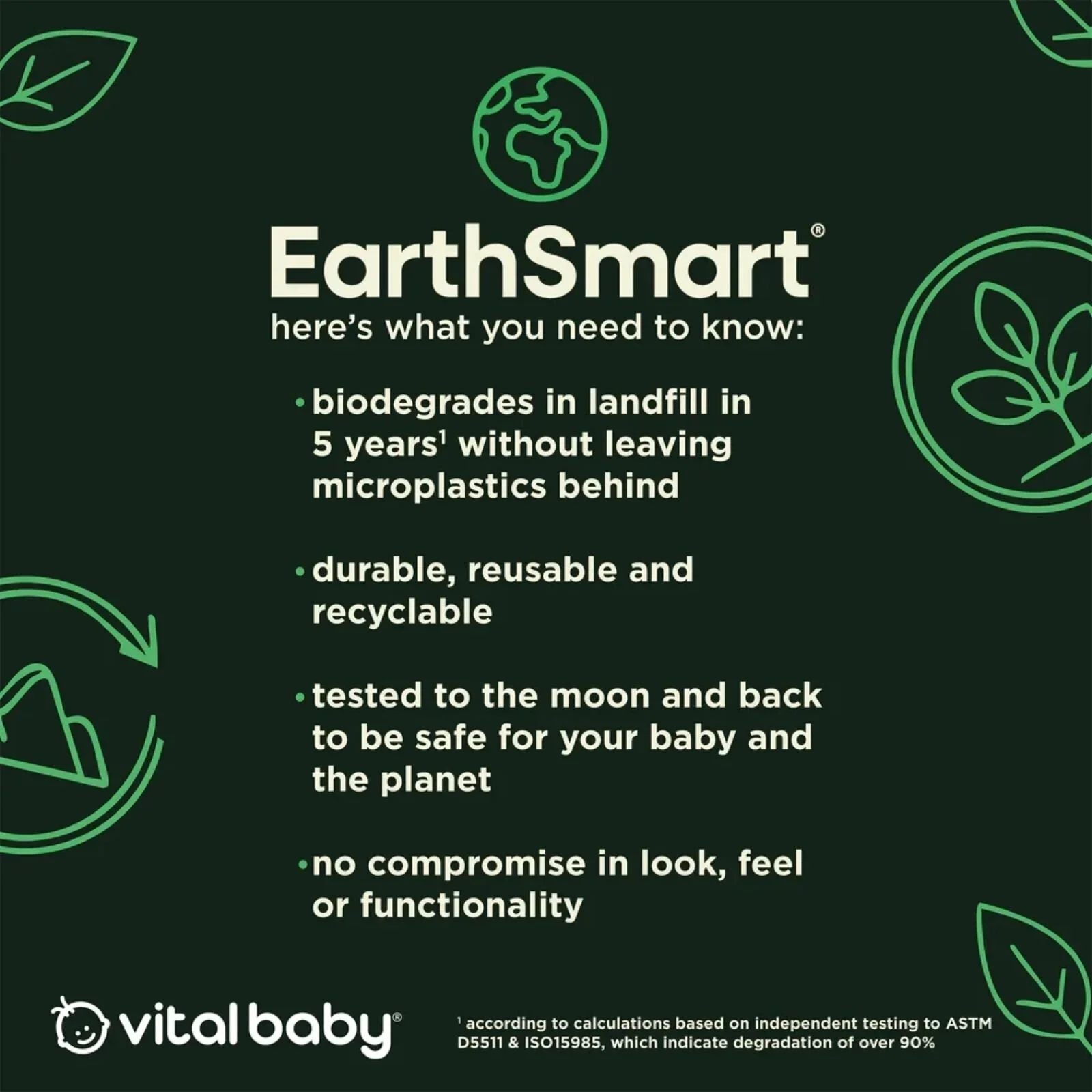 Vital Baby Nourish Perfectly Simple Plates Pack of 5 - Image 13