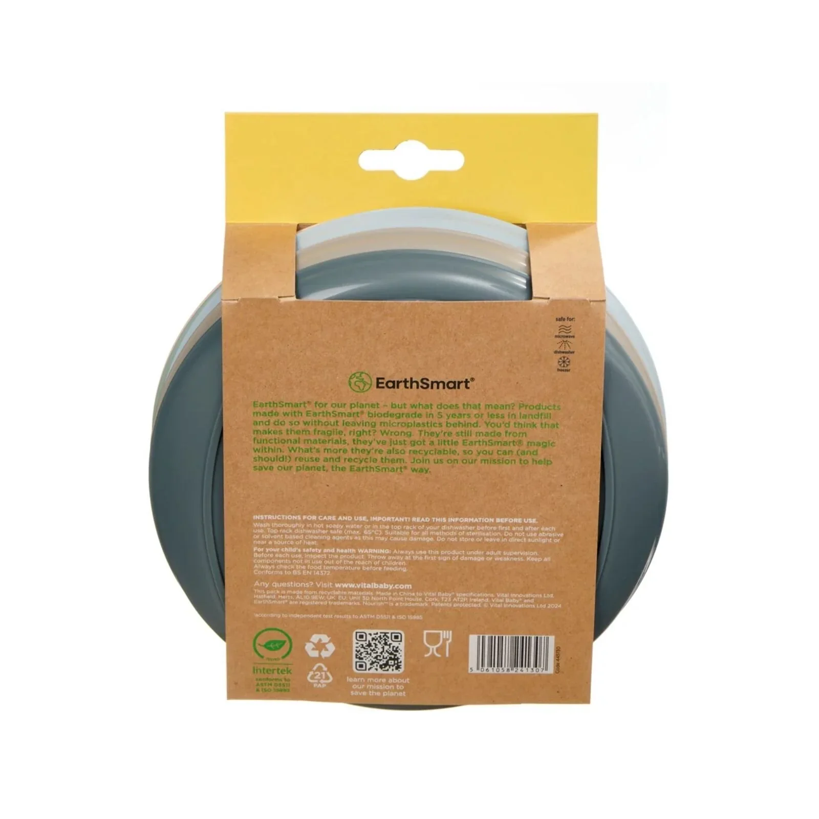 Vital Baby Nourish Perfectly Simple Plates Pack of 5 - Image 9