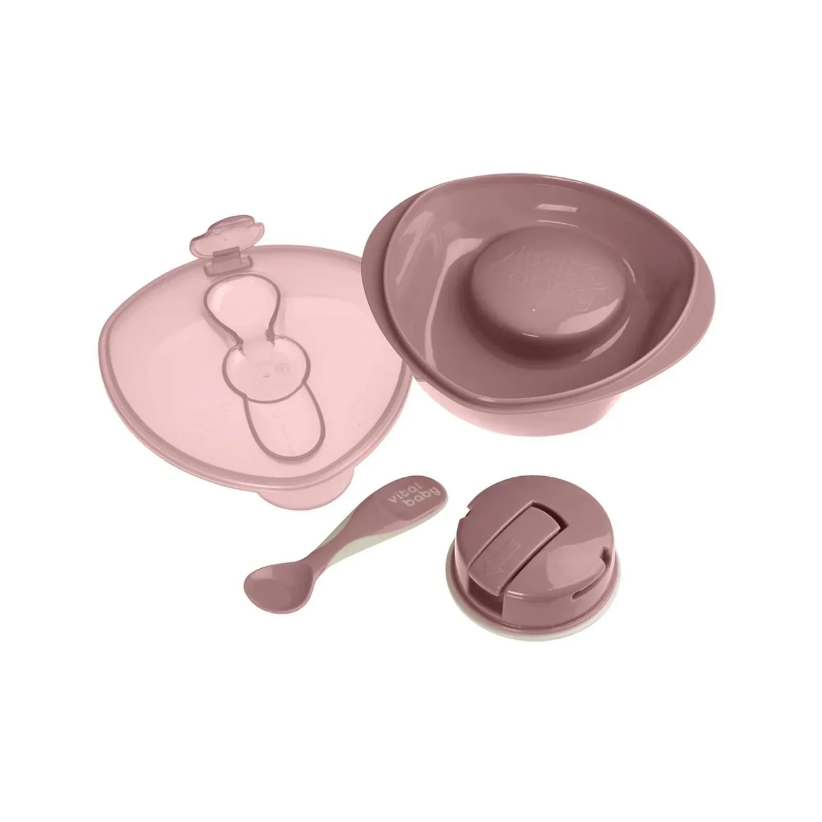 Vital Baby Nourish Power Suction Bowl - Natural Berry - Image 2
