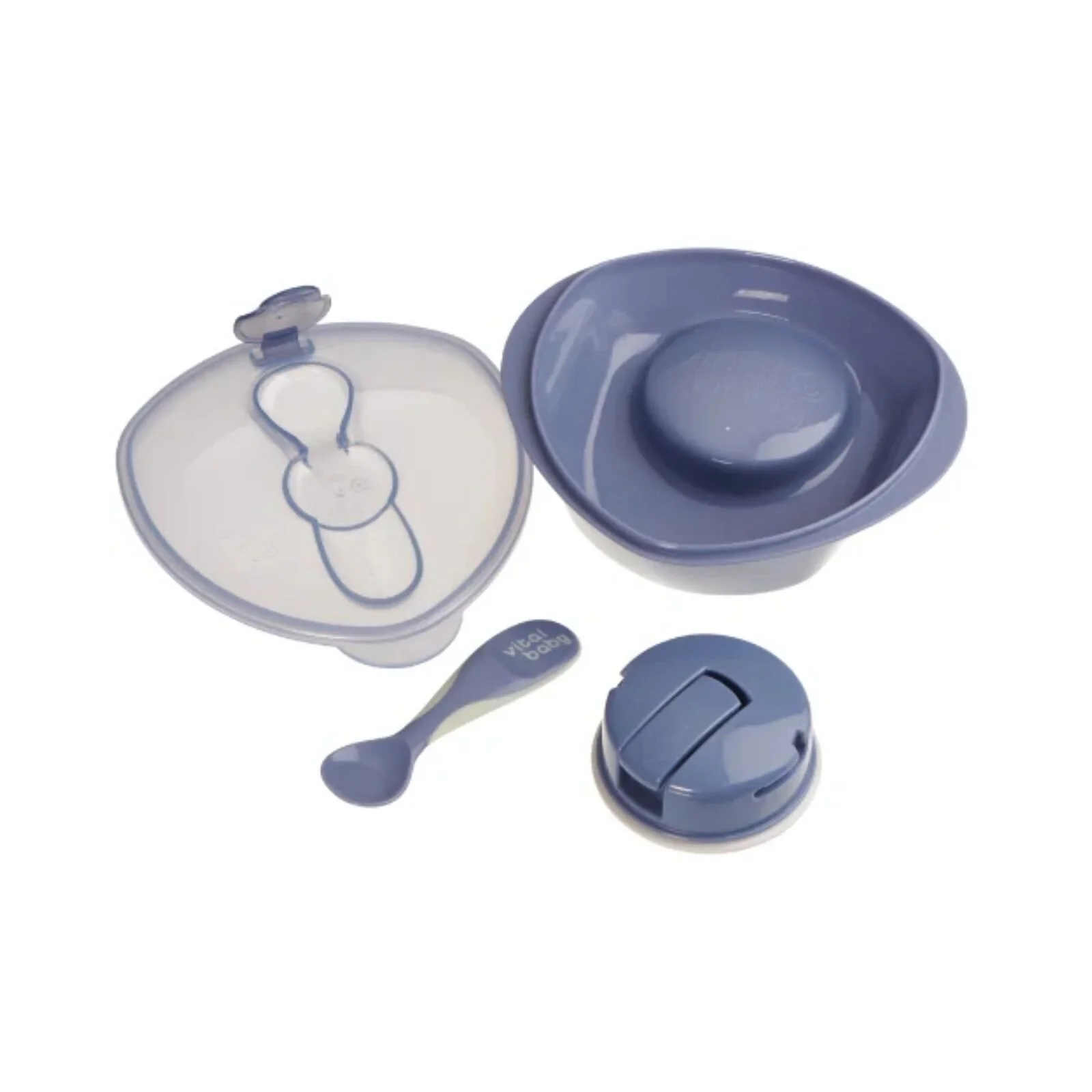 Vital Baby Nourish Power Suction Bowl- Natural Grape - Image 2