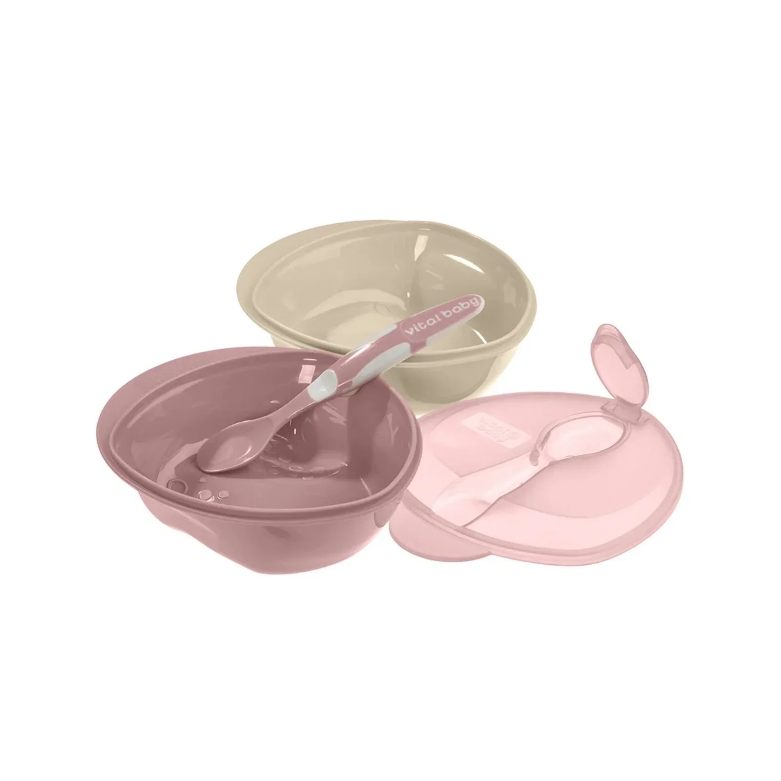 Vital Baby Nourish Scoop Feeding Set 2 pcs - Natural Berry - Image 2